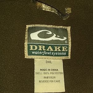 Drake waterfowl system full zip insulated jacket